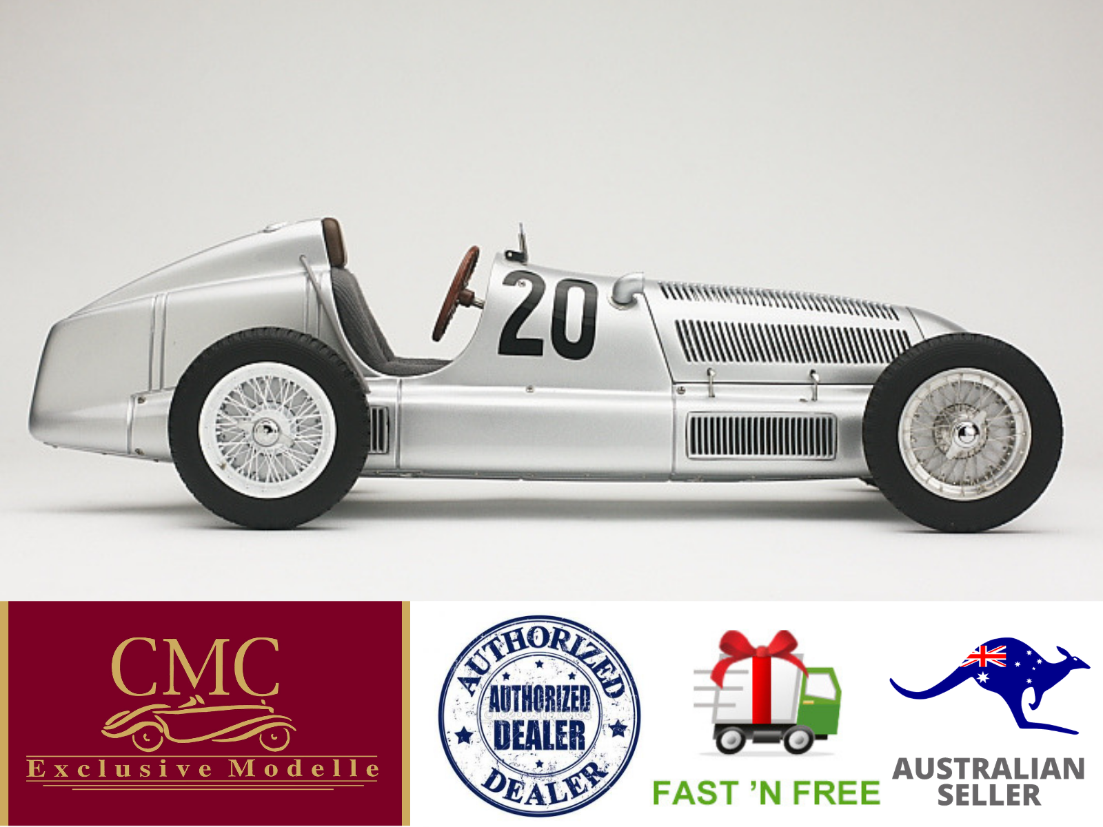 CMC M-103 Mercedes-Benz W25 #20, 1:18