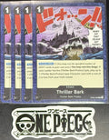 4x One Piece OP06-098 C Thriller Bark - English - Regular - Playset - NM/M