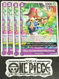 4x One Piece OP04-065 C Miss.Goldenweek... - English - Regular - Play Set - NM/M