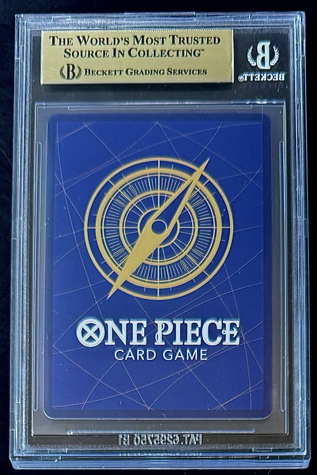 BGS 10 One Piece OP03-060 UC* Kalifa Full Art Foil - English - PRB01 - Graded