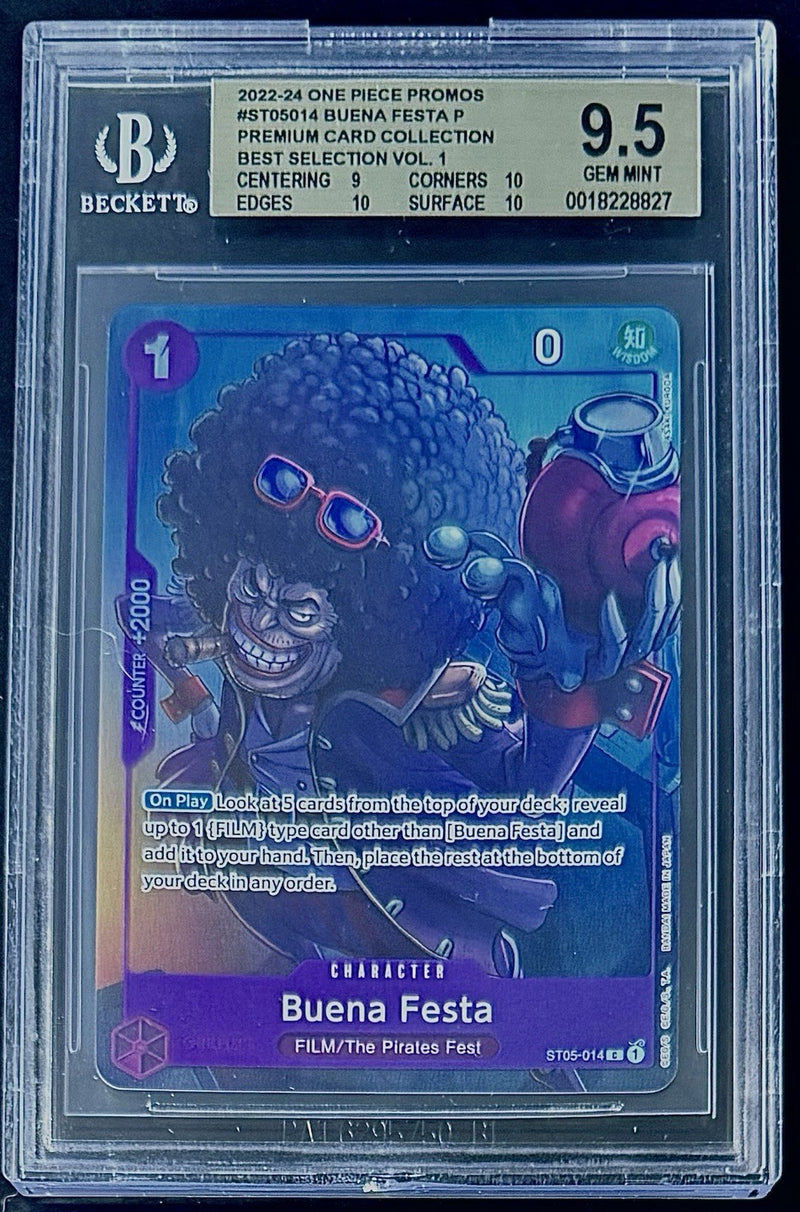BGS 9.5 One Piece ST05-014 C - Buena Festsa - EN - Foil - Best Selection Vol.1