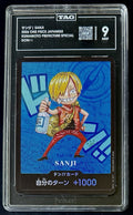TAG 9 One Piece Don Card - Sanji - JP - Kumamoto Prefecture Special Don!!