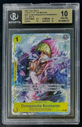 BGS 10 One Piece OP12-108 R* Donquixote Rosinante - Alt Art - EN - Foil - Graded