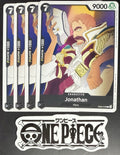 4x One Piece EB02-043 C Jonathan - English - Regular - Play Set - TCG - NM/M
