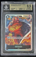 BGS 9.5 One Piece OP02-099 SR Sakazuki - English - Paramount War - Graded