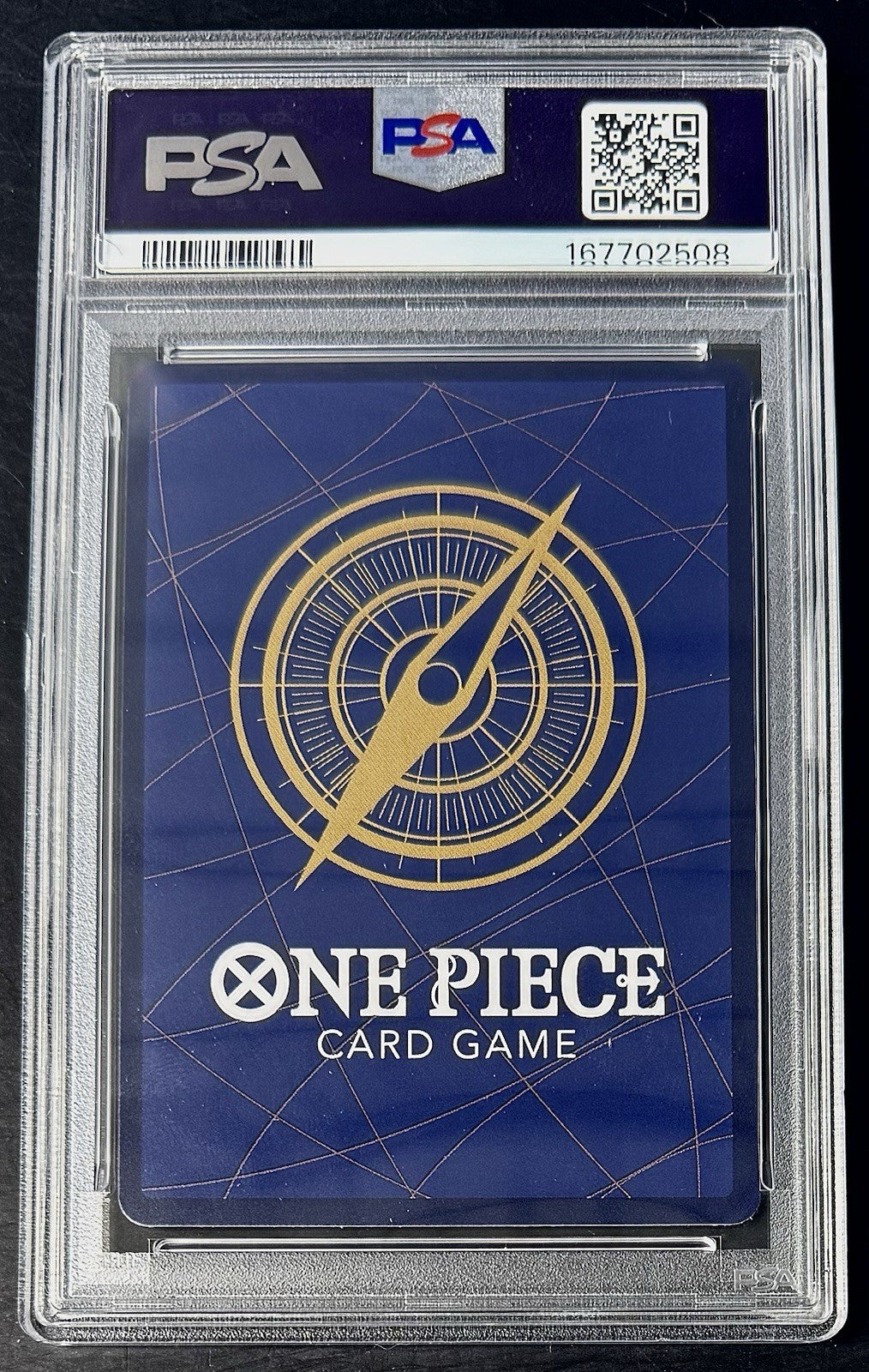 PSA 10 One Piece EB02-061 SEC - Monkey.D.Luffy - EN - 25th Collection