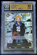 BGS 10 One Piece OP13-120 SEC* - Sabo - Manga Art - EN - Carrying on His Will