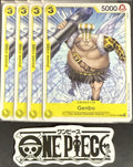 4x One Piece OP06-105 C Genbo - English - Regular - Playset - NM/M
