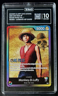 TAG 10 One Piece P-L  Monkey.D.Luffy - EN - Regular -  Battle Promo - Graded