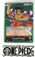 One Piece OP01-031 L Kouzuki Oden - Leader - English -  TCG - NM/M