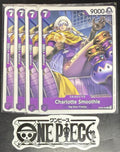4x One Piece OP08-065 C Charlotte Smoothie - ENG - Regular - Play Set - TCG-NM/M