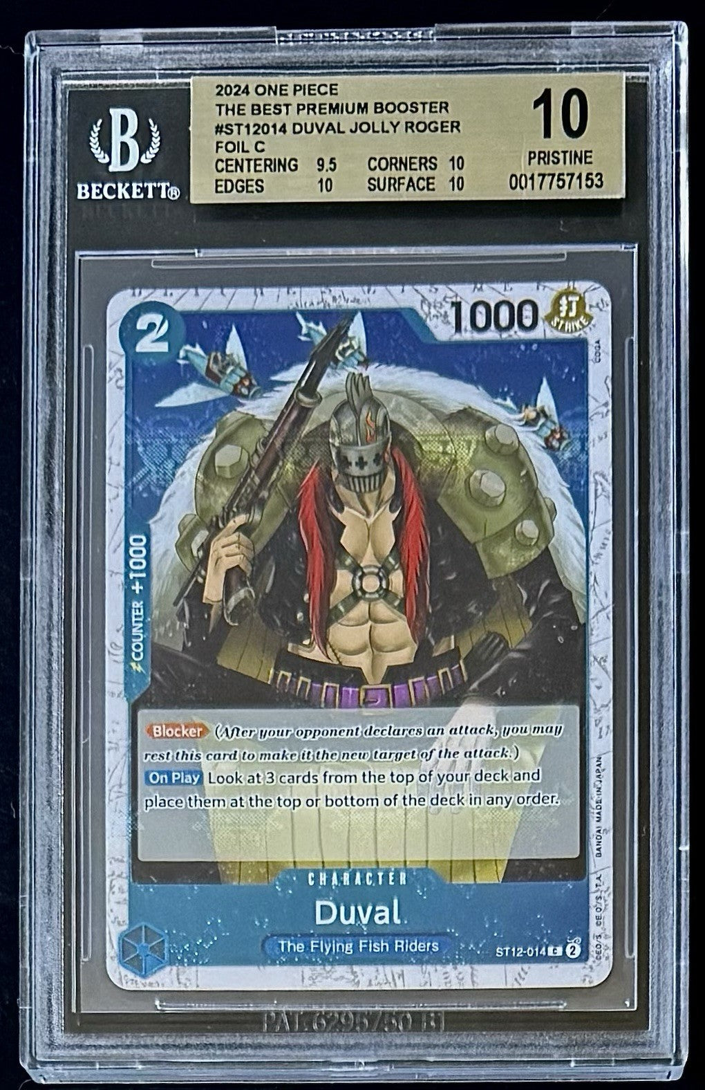 BGS 10 One Piece ST12-014 C - Duval - EN - Flag Foil - PRB01 The Best