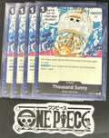 4x One Piece ST14-017 C Thousand Sunny - ENG - Regular - Playset - TCG - NM/M