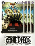 4x One Piece OP09-082 C Avalo Pizarro - English - Playset - TCG - NM/M