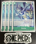 4x One Piece OP15-036 C - Ryuma - EN - Regular - Play Set - TCG - NM/M