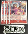 4x One Piece OP16-002 UC - Izo - EN - Regular - Play Set - SD01 - NM/M