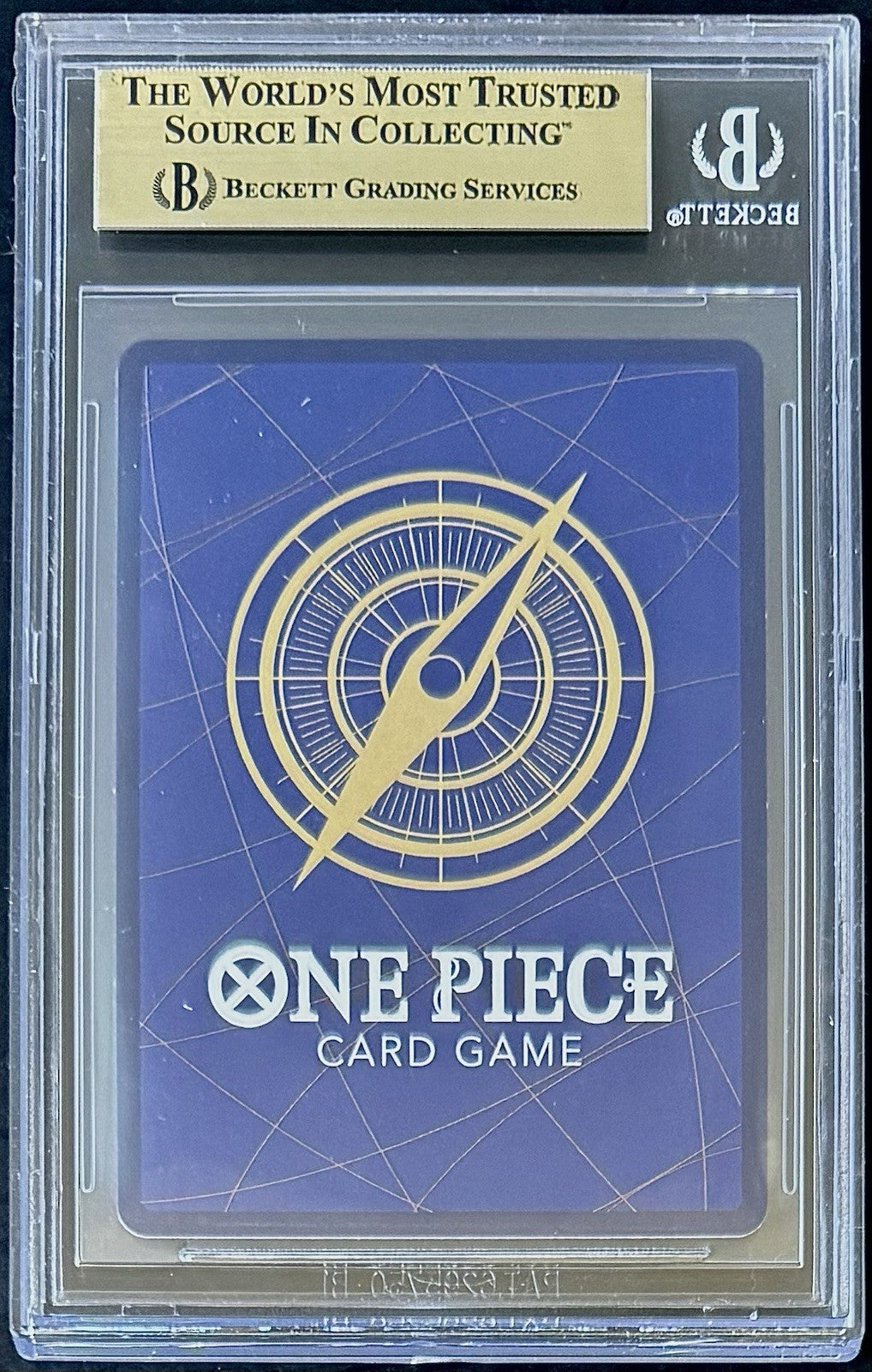 BGS 9.5 One Piece ST03-008 C - Trafalgar Law - Flag Foil - EN - PRB01 The Best