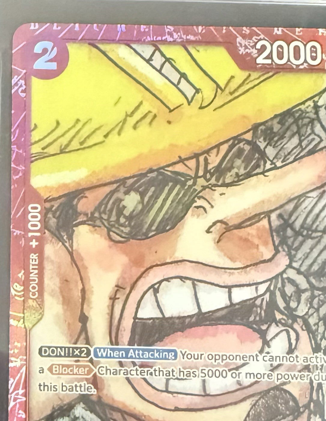 BGS 9.5 One Piece ST01-002 C Usopp - English - Card Collection Red - Graded