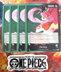 4x One Piece OP06-021 Perona - Leader - English - TCG