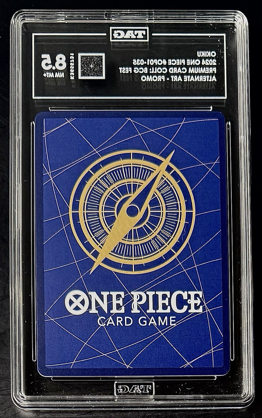 TAG 8.5 One Piece OP01-035 R - Okiku - Alt Art - EN - Foil - BCG Fest 23-24
