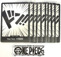 10x One Piece Don!! Cards - ENG - Play Set - Regular - TCG - NM/M