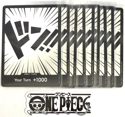 10x One Piece Don!! Cards - ENG - Play Set - Regular - TCG - NM/M