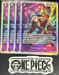 4 x One Piece OP12-073 SR Trafalgar Law - English - Foil - Playset - TCG - NM/M