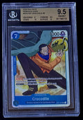 BGS 9.5 One Piece OP01-067 SR Crocodile - English - Foil - Romance Dawn - Graded