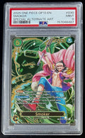 PSA 9 One Piece SP OP10-030 SR - Smoker - Special Rare -EN- Carrying on His Will