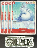 4x One Piece OP08-012 UC - Lapins - EN - Regular - Play Set - TCG - NM/M