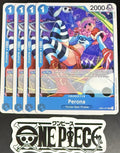 4x One Piece OP01-077 C Perona - English - Regular - Playset - TCG - NM/M
