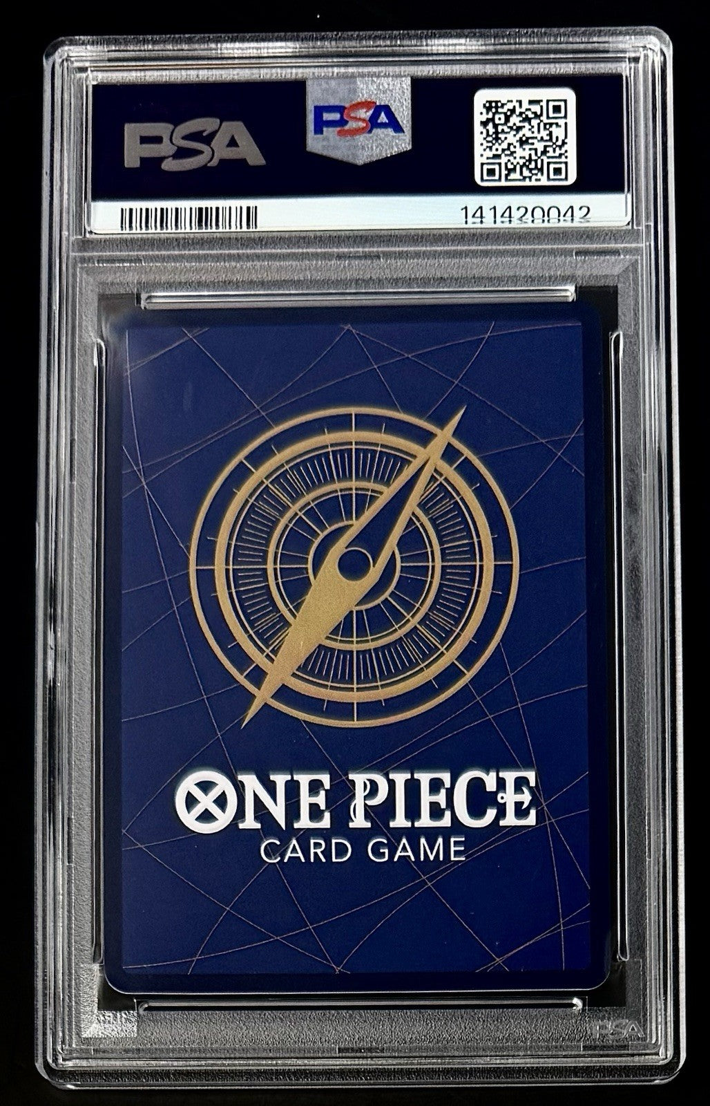 PSA 10 One Piece ST12-003 SR Dracule Mihawk - EN - Foil - Illustration Box 4