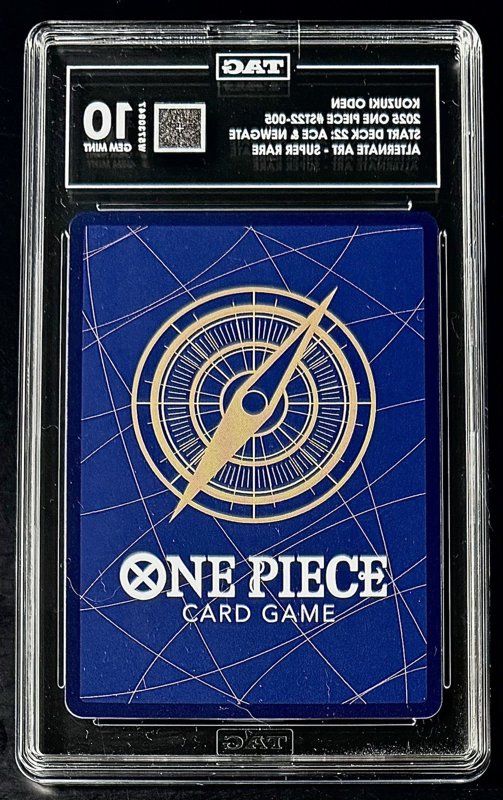 TAG 10 One Piece ST22-005 SR* - Kouzuki Oden - Alt Art - EN - Foil - ST22