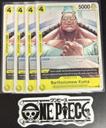 4x One Piece EB04-055 C - Bartholomew Kuma - EN - Regular - Play Set - TCG- NM/M