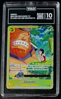 TAG 10 One Piece OP09-117 R Dereshi! - Alt Art - EN - Foil - Best Vol.4 - Graded