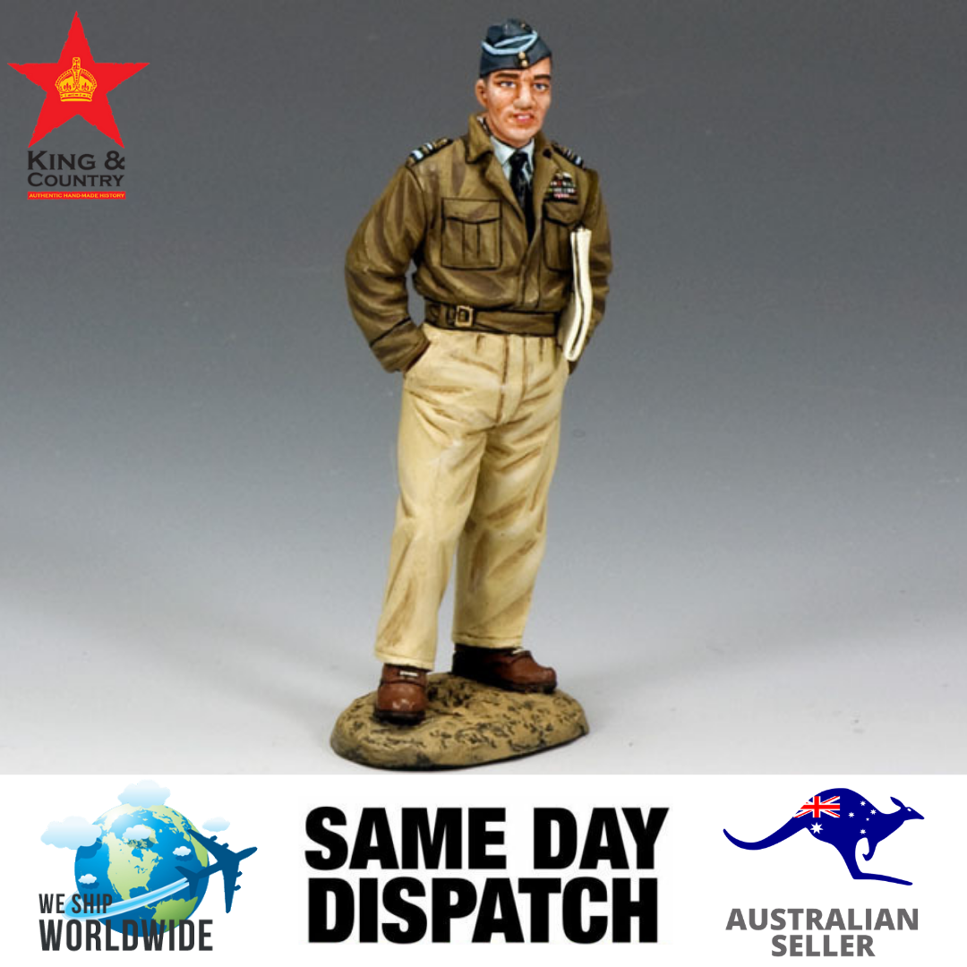 King & Country RAF047 Air Vice Marshal Arthur Coningham MIB