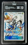 TAG 10 One Piece ST22-012 C* Marco - Alt Art- EN - Foil - Ace & Newgate - Graded