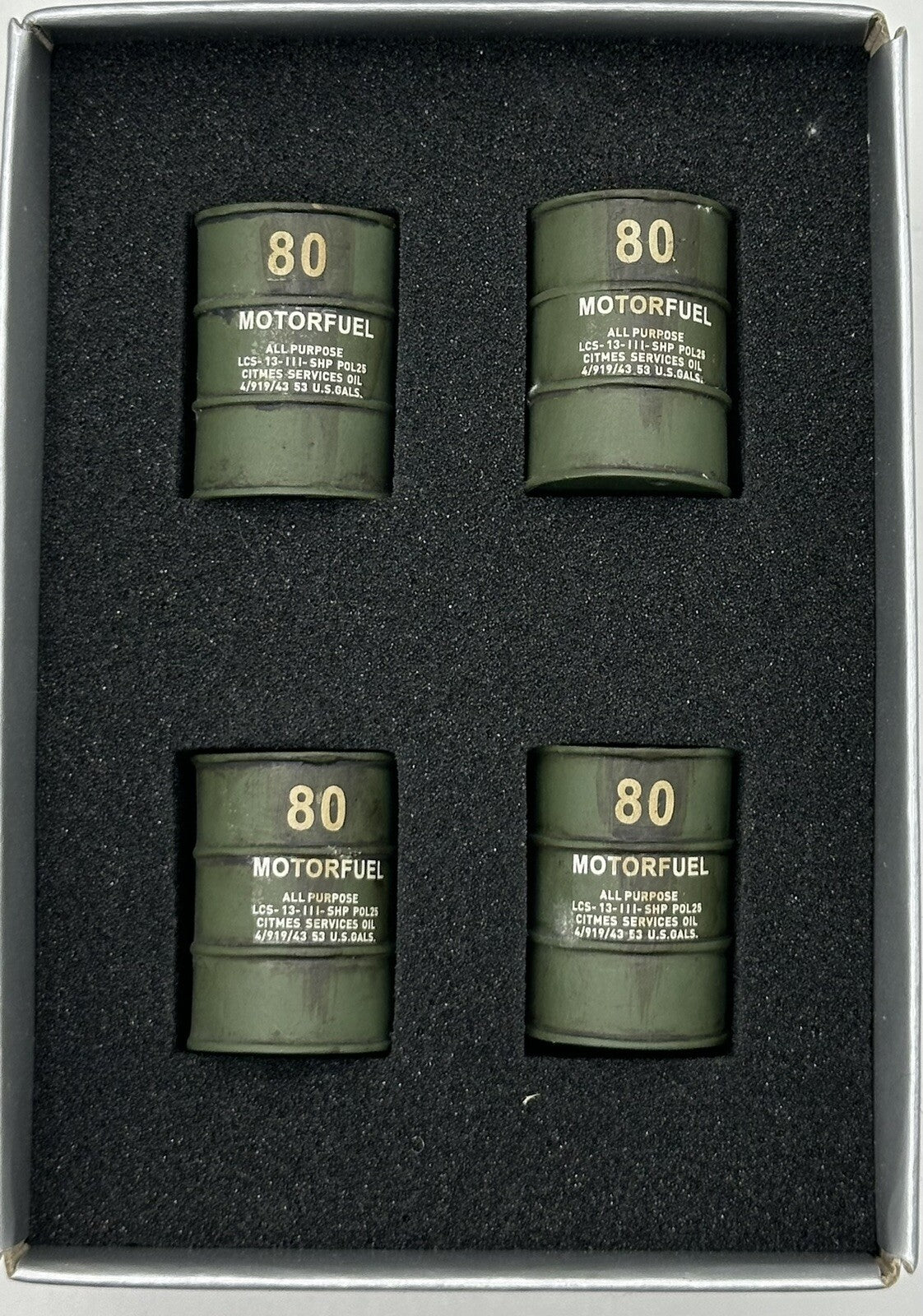 Thomas Gunn ACC Pack 064C 4 Motor Fuel Barrels (Retired)