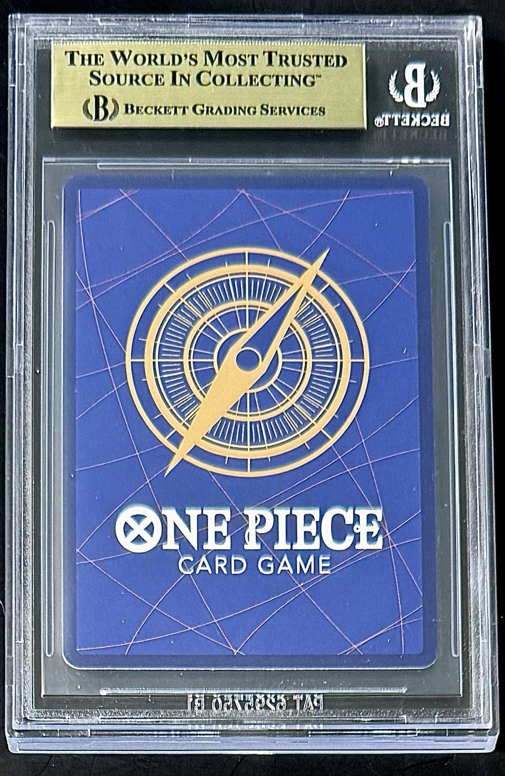 BGS 9.5 One Piece OP02-096 SR Kuzan - English - Foil - PRB01 - Graded