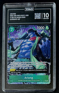 TAG 10 One Piece OP11-023 R* - Arlong - Alt Art - EN - Foil - Graded