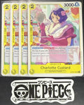 4x One Piece OP08-103 UC Charlotte Custard - ENG - Regular - Play Set - TCG-NM/M