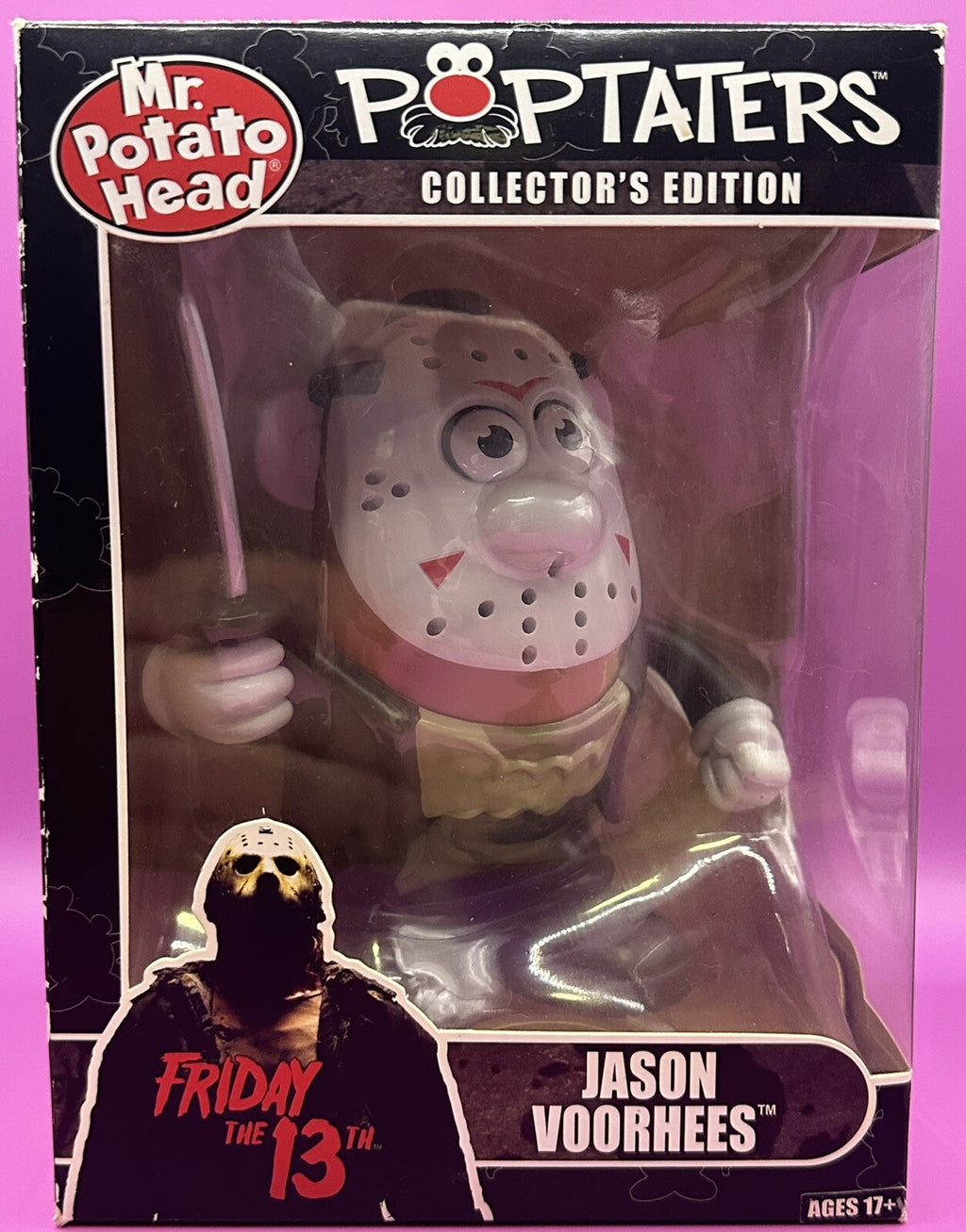 Poptaters Jason Voorhees 2015 Hasbro Mr Potato Head: Friday the 13th toy Sealed