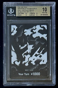 BGS 10 One Piece OP09 Don Card Blackbeard Alt Art - English - Foil - DP6 -Graded