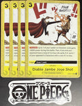 4x One Piece OP04-116 UC Diable... - English - Regular - Play Set - TCG - NM/M