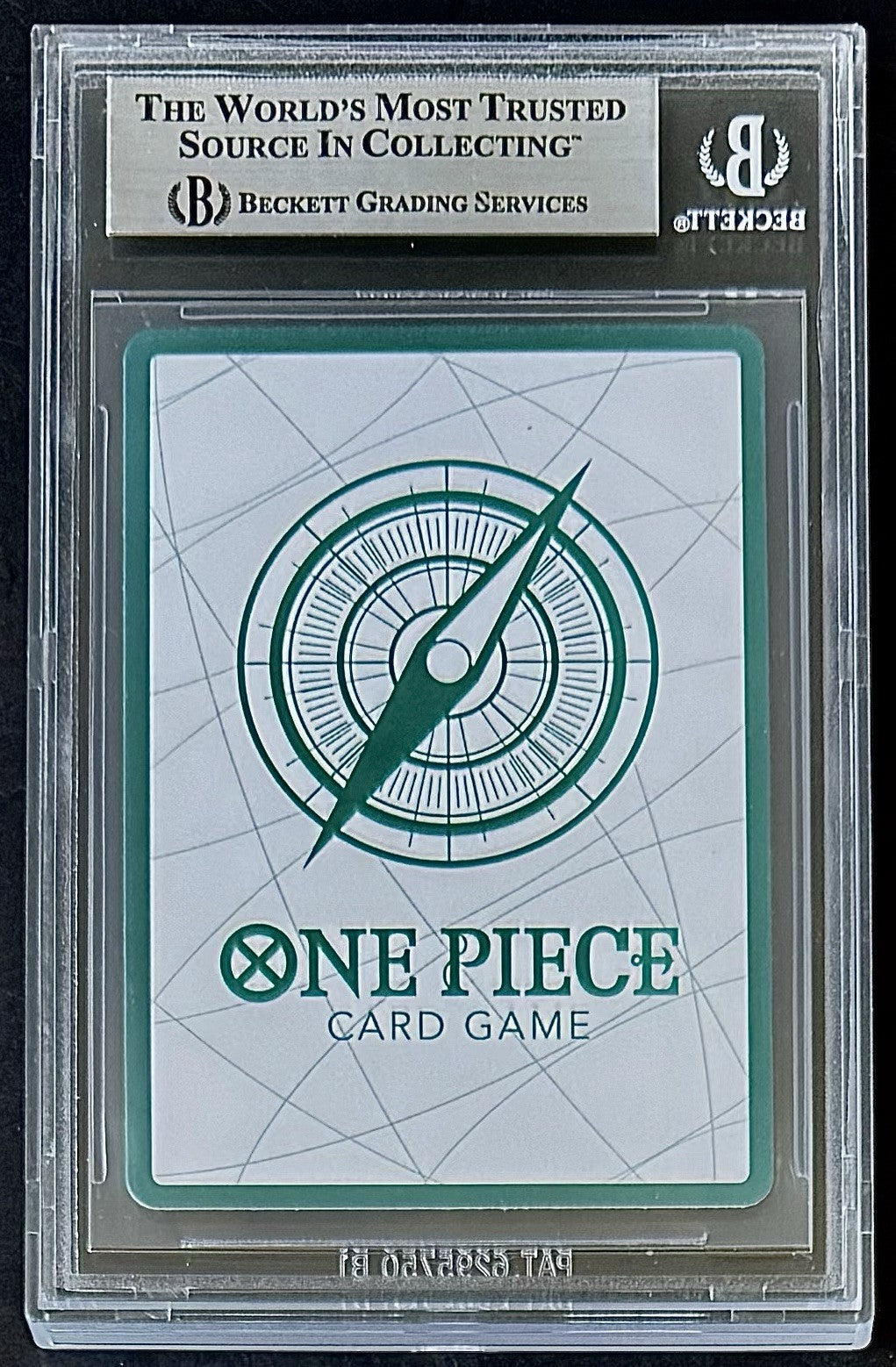BGS 9 One Piece PRB01 Don!! Card Hody Jones - English - The Best - Graded