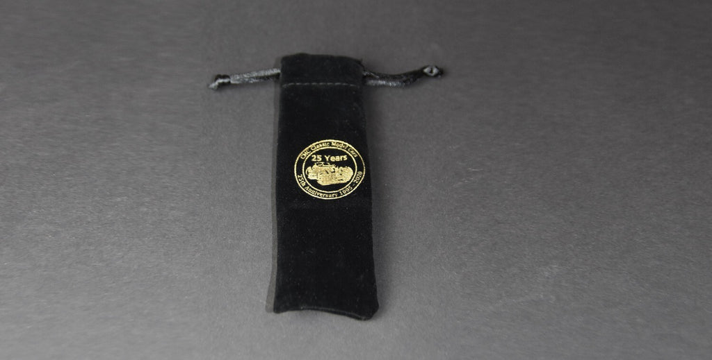 CMC Key Fob in Style-Leather with Decorative Stitching