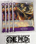 4x One Piece ST18-003 C San-Gorou - English - Regular - Playset - TCG - NM/M