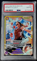 PSA 10 One Piece EB02-061 SEC - Monkey.D.Luffy - EN - 25th Collection