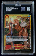 TAG 10 One Piece OP08-118 SEC - Silvers Rayleigh - EN - Two Legends - Graded