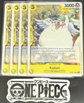 4x One Piece OP05-103 UC Kotori - ENG - Play Set - Regular - TCG - NM/M